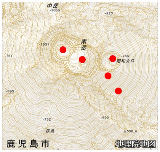 0663 地図 国土地理院 宮崎、鹿児島、八代、開聞岳 昭和46年前後