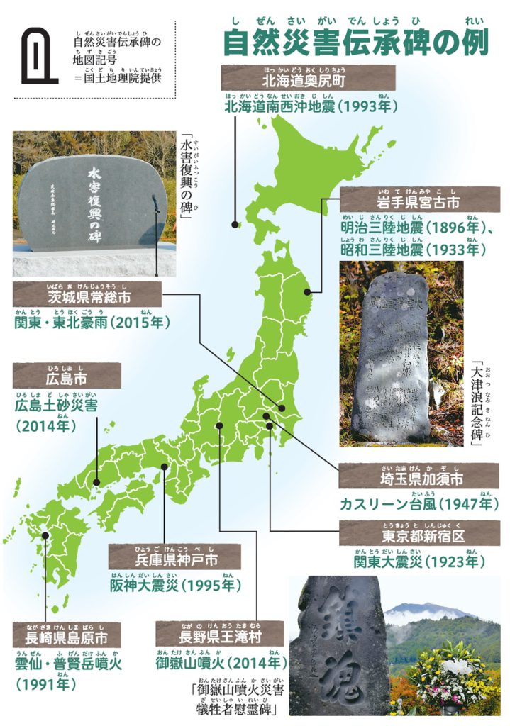 埋もれた教訓 を地図上に掘り起こし伝える 地図記号 自然災害伝承碑 ニュースがわかるオンライン 埋もれた教訓 を地図上に掘り起こし伝える 地図記号 自然災害伝承碑 ニュースがわかるオンライン