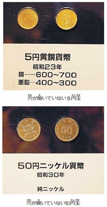 5円玉と50円玉だけなぜ穴があるの？【疑問氷解】